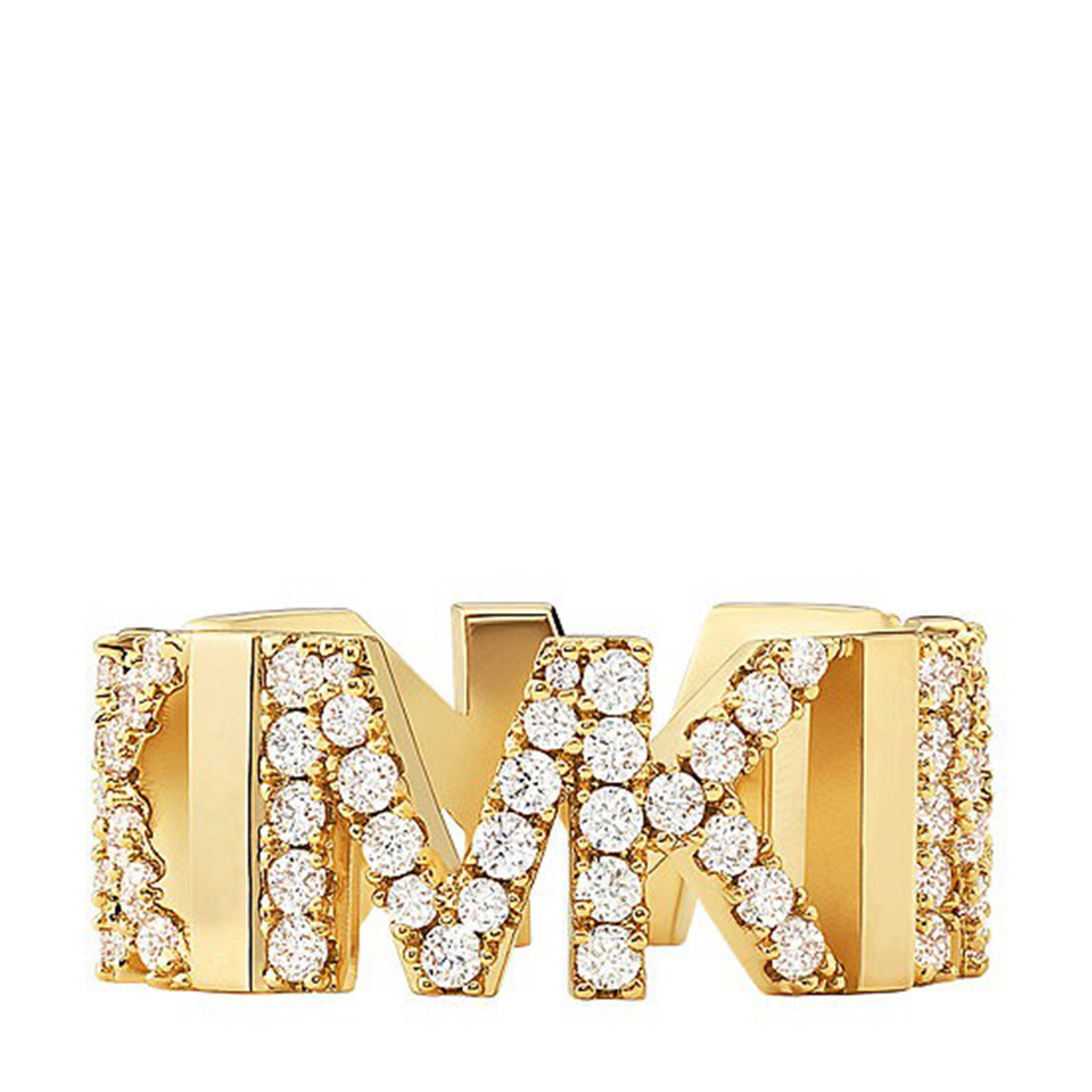 Michael Kors ring MKJ7961710 Metallic Muse goudkleurig