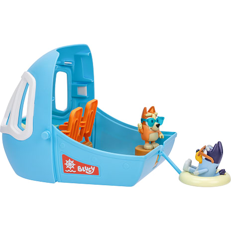 Bluey legesæt med cabriolet fly