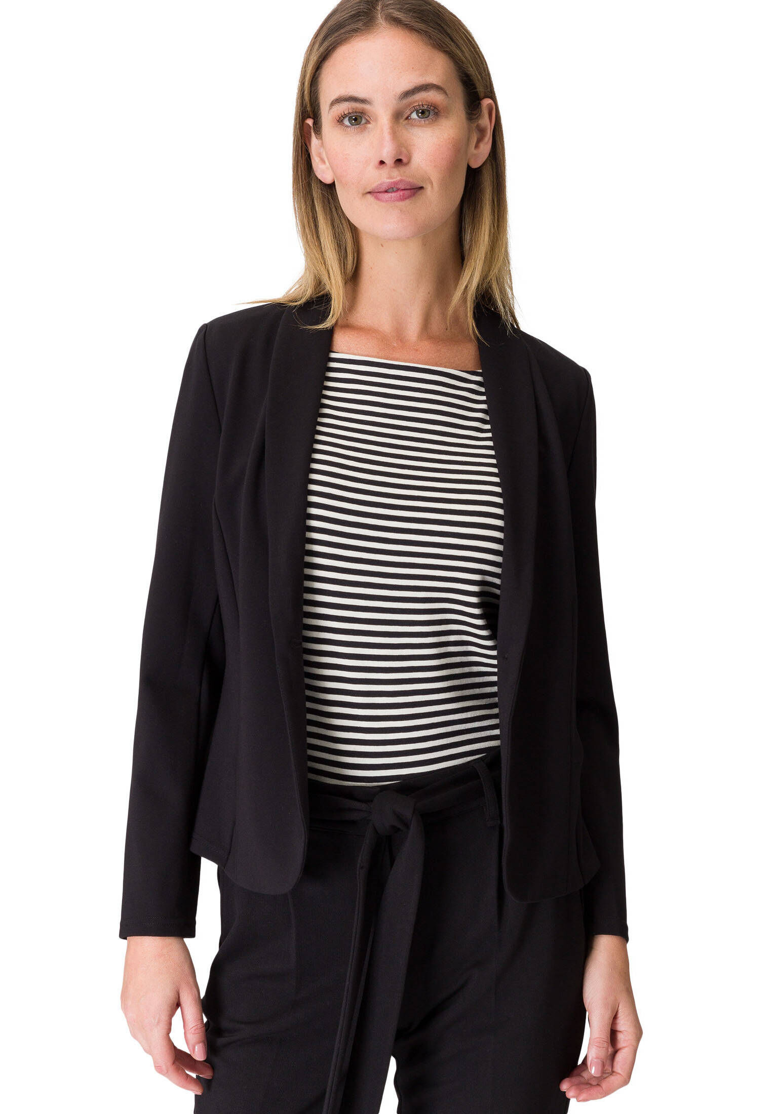 zero| Damen Jerseyblazer mit Knopfverschluss