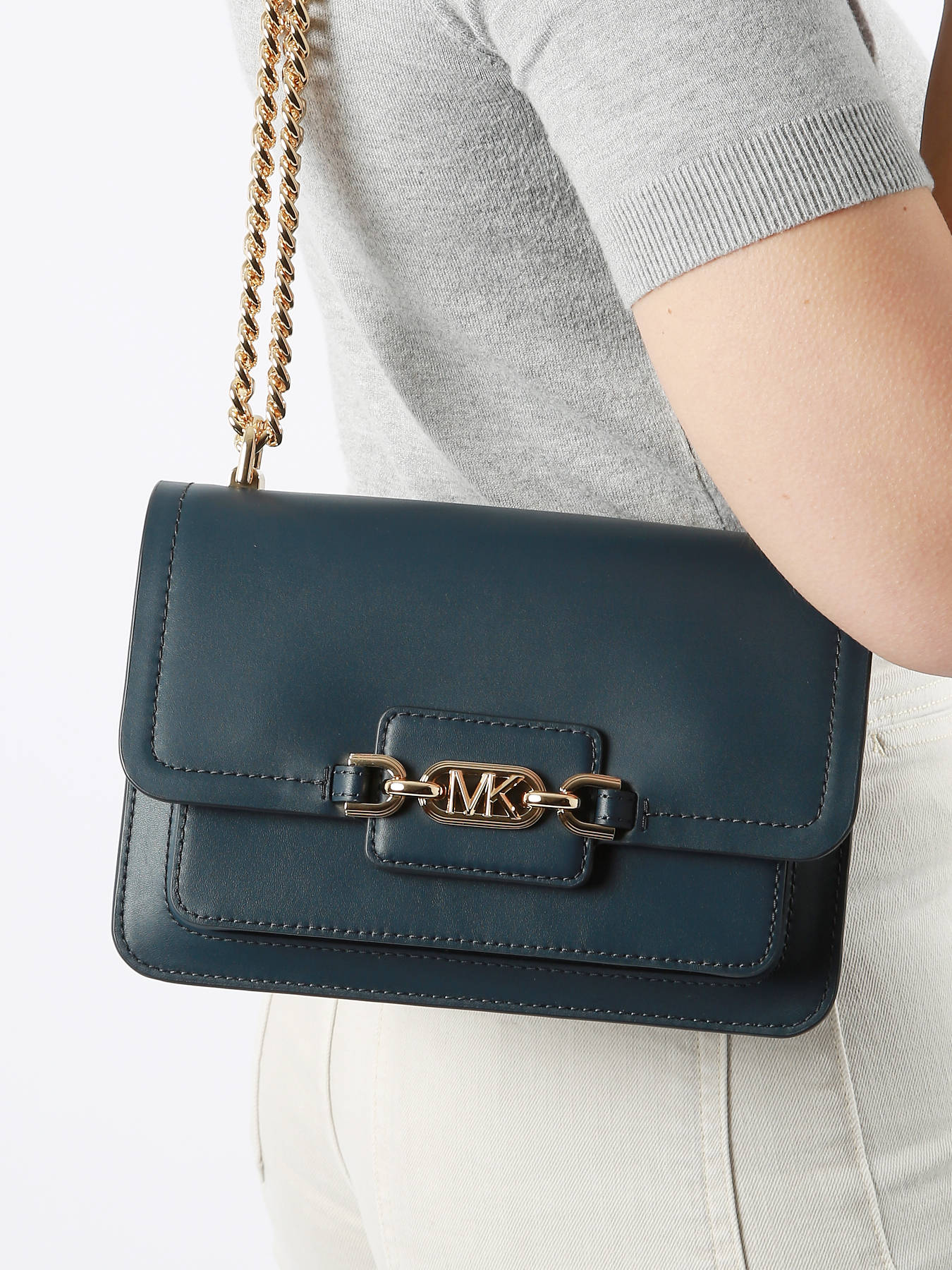 Sac bandoulire Heather cuir MICHAEL KORS