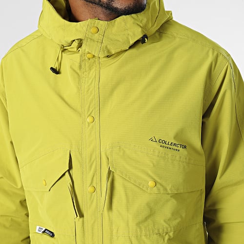 Veste Capuche Vert Anis
