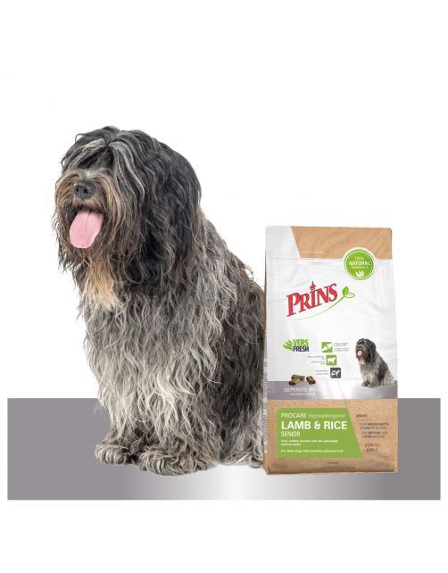 Prins Procare Hypo-Allergic Senior Lam&Rijst - Hondenvoer