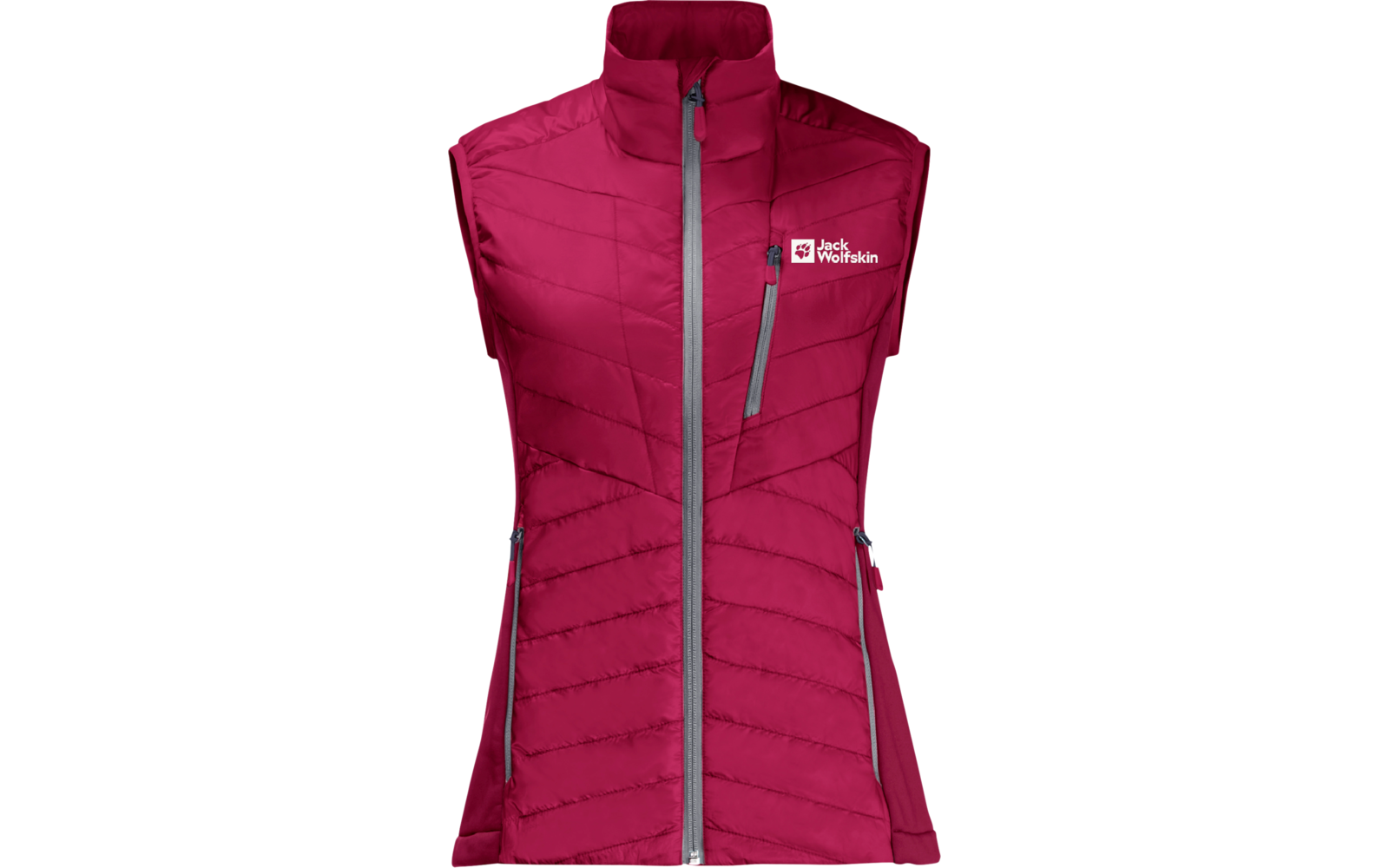 Jack Wolfskin Routeburn Pro Ins Damen Outdoorweste cranberry