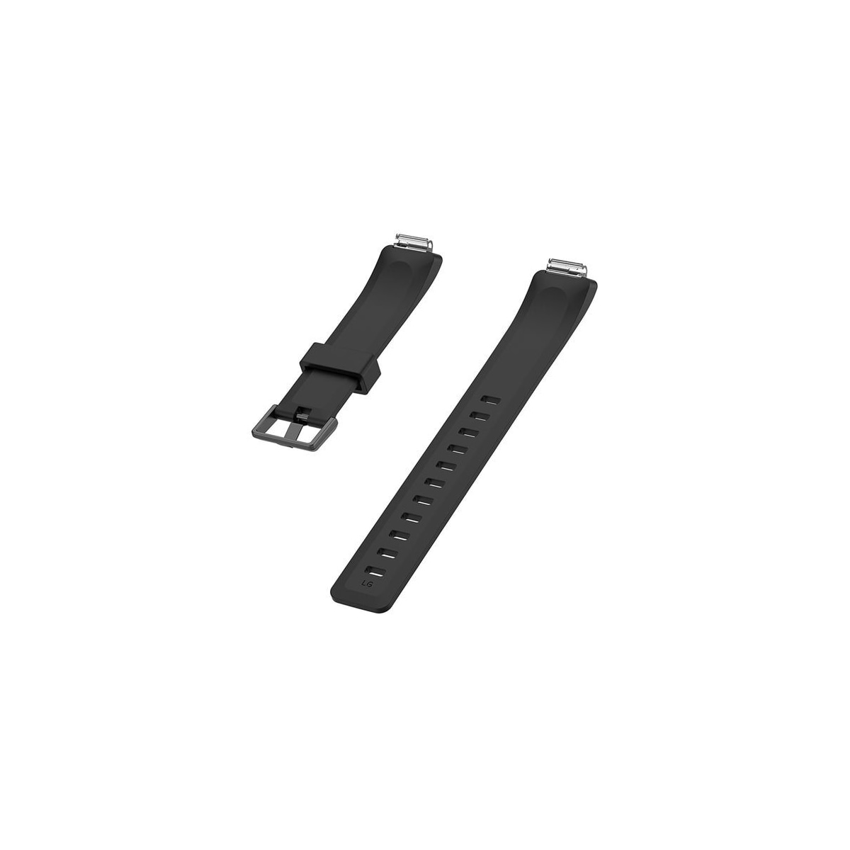 Silikonarmbånd Fitbit Inspire / Inspire HR - S Svart