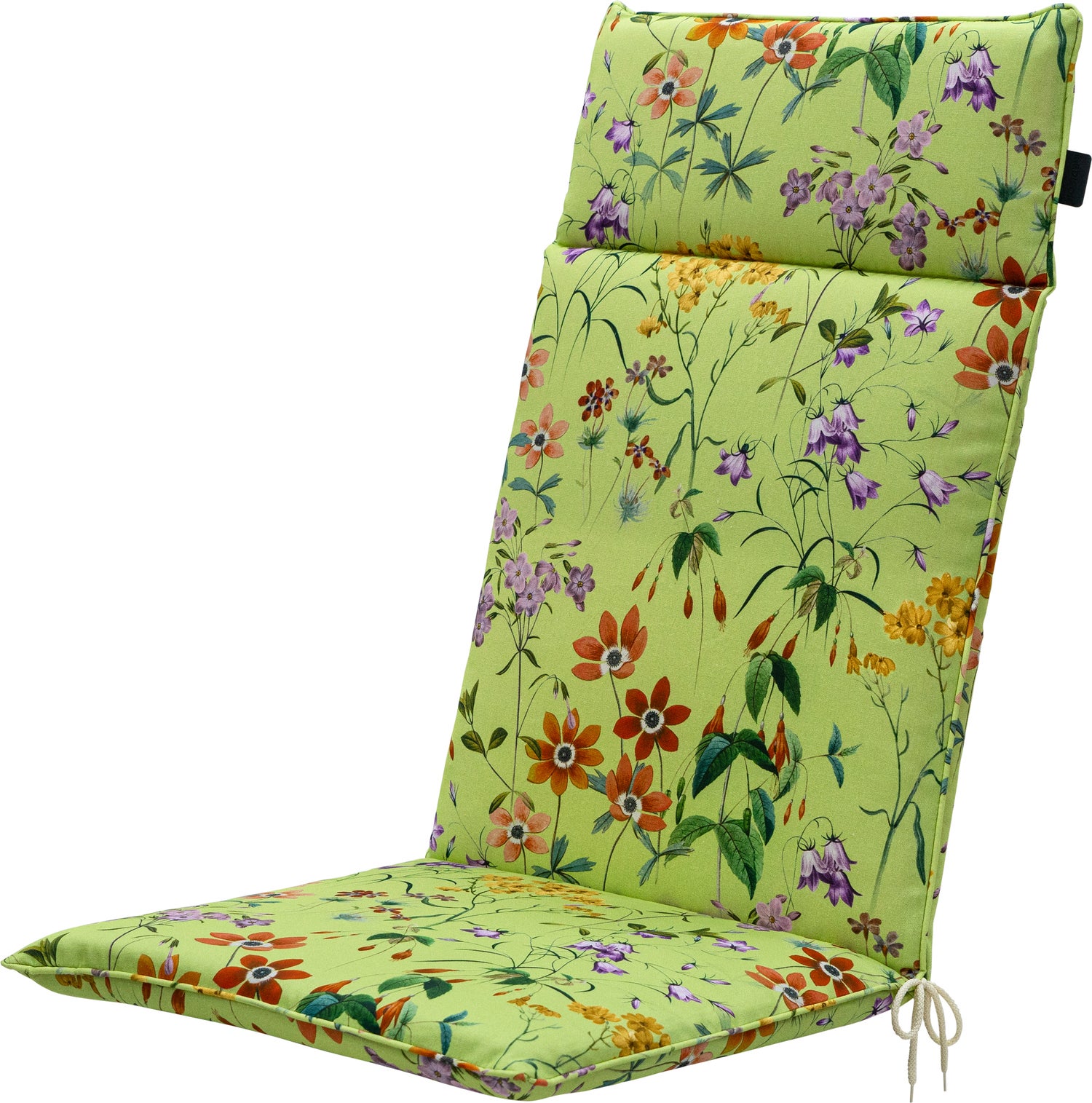 Madison tuinkussen hoge rug Milly groen 120 x 50 x 8 cm
