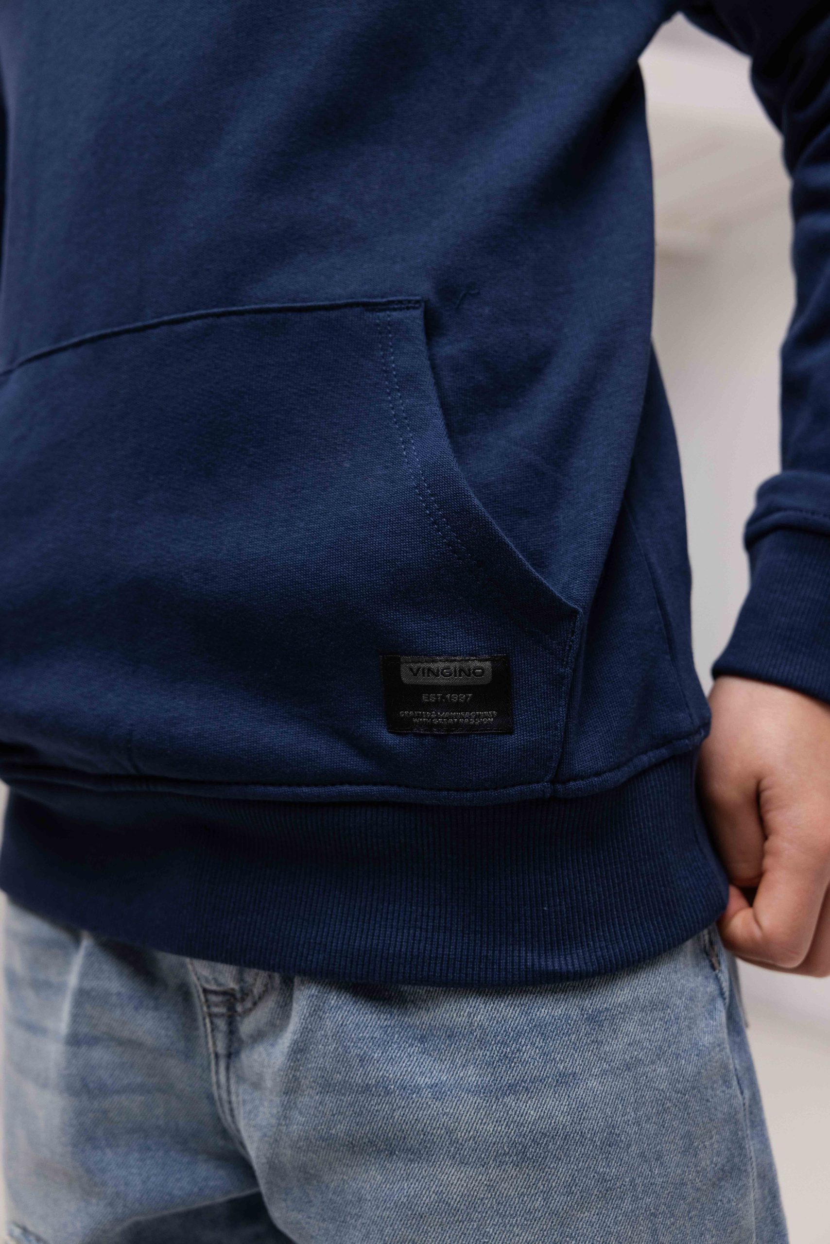 Vingino Nar Hoodie Kids Donkerblauw