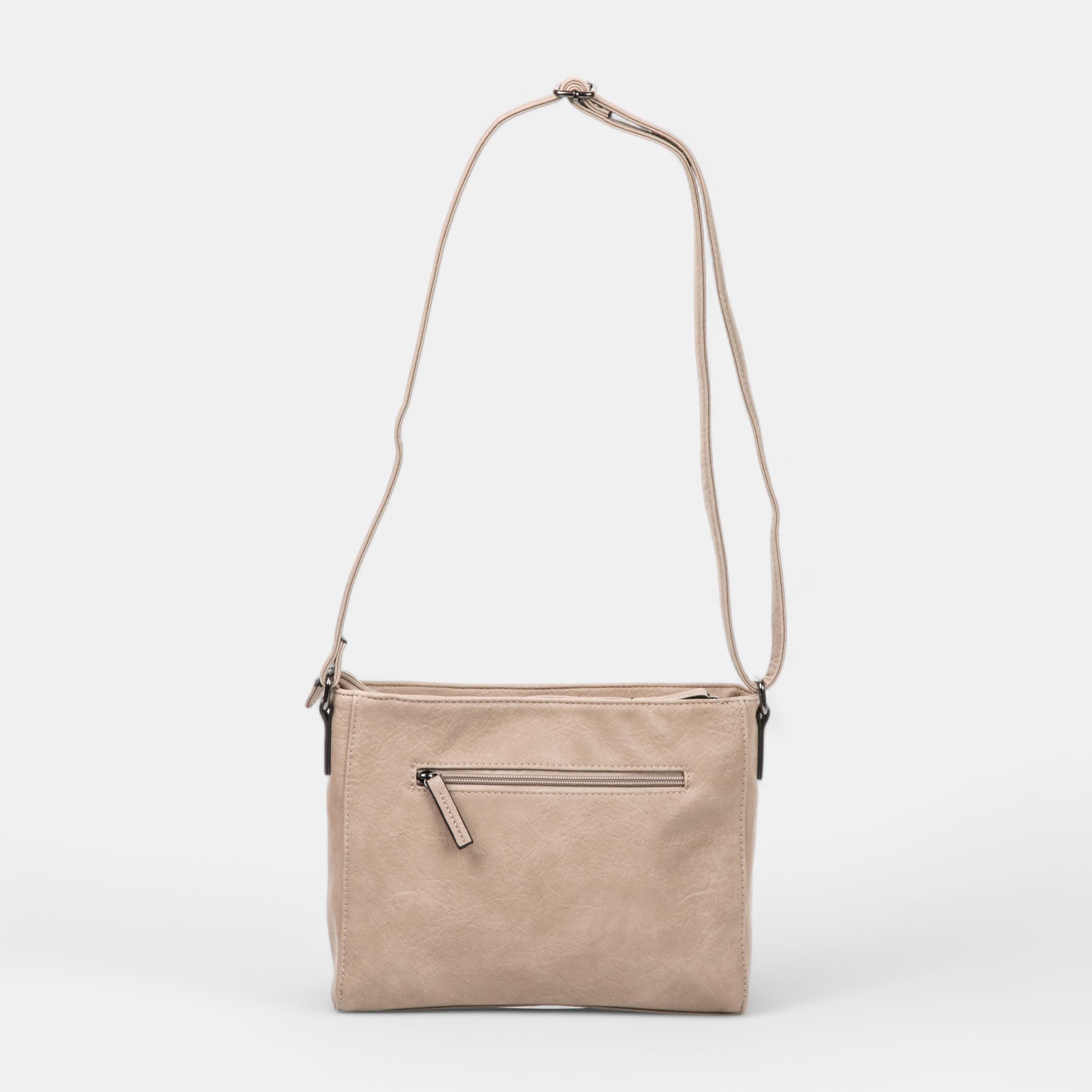 Sac bandoulière taupe