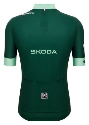 Maillot Manches Courtes Santini Tour de France Meilleur Sprinter Vert