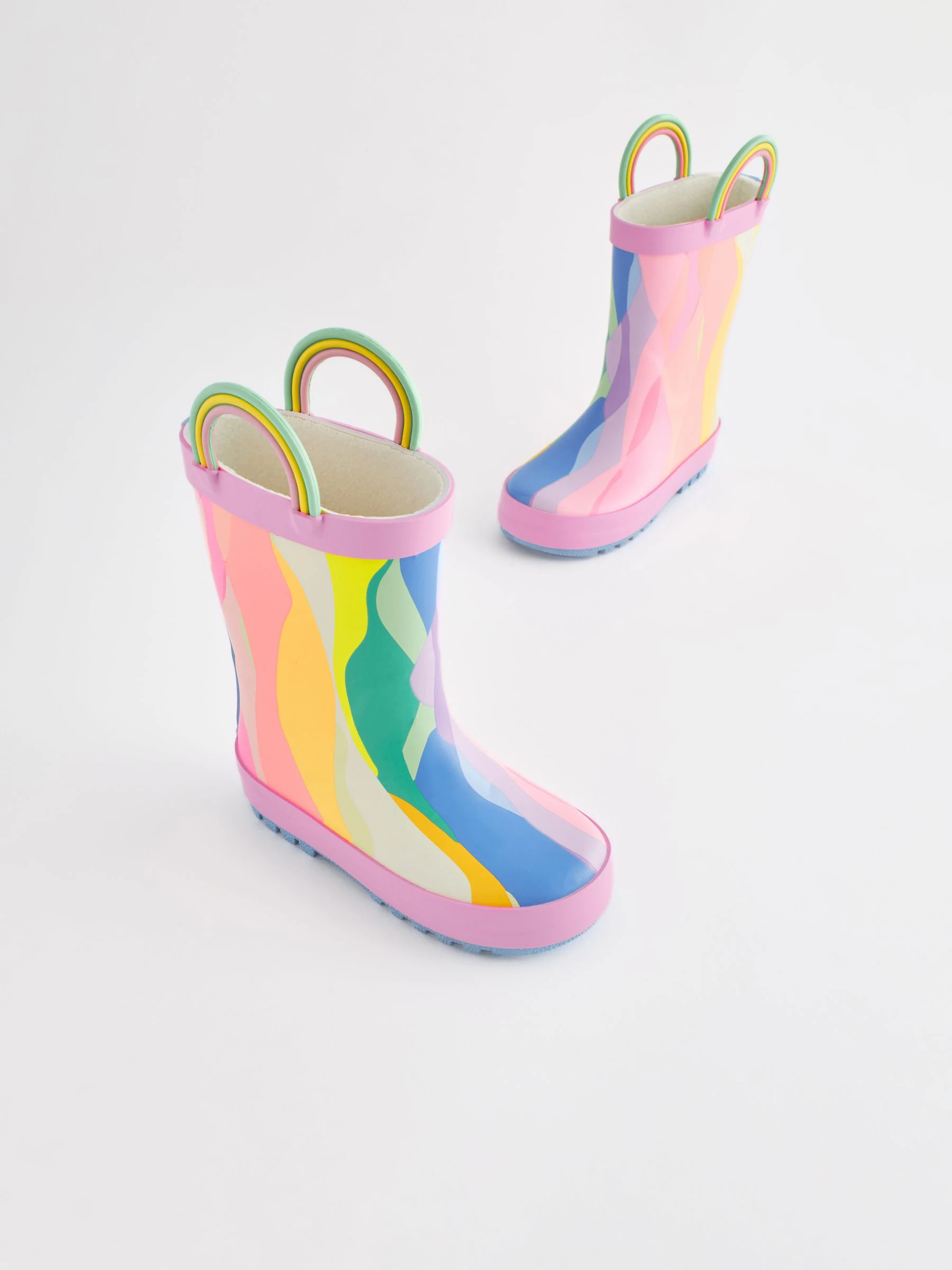 Regenboog - Laarzen met handgreep