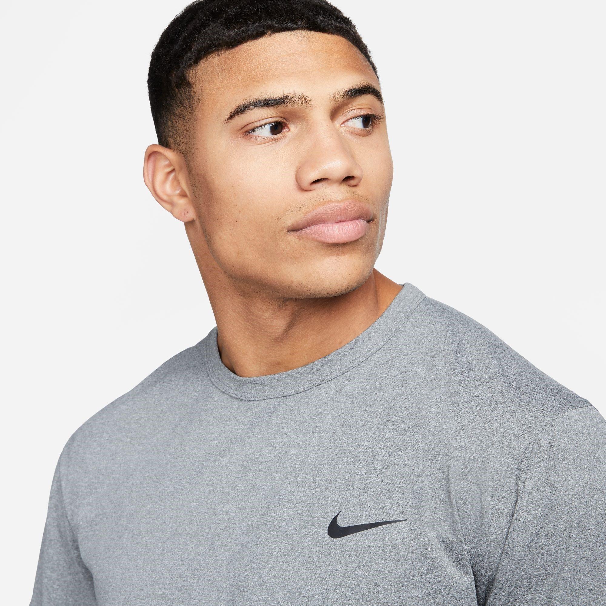 Nike Dri FIT UV Hyverse Mens Short Sleeve Fitness Top