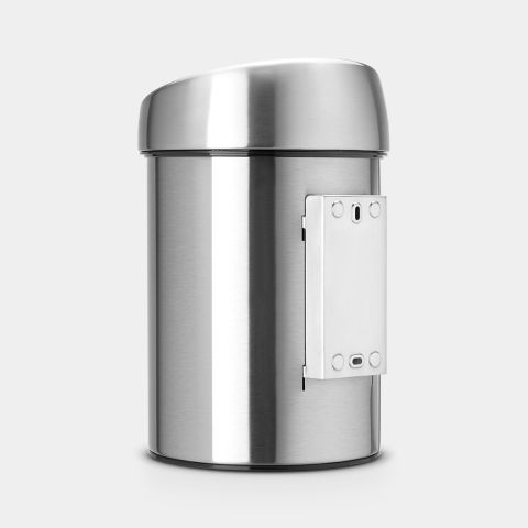 Touch Bin afvalemmer, 3 liter, kunststof binnenemmer - Matt Steel