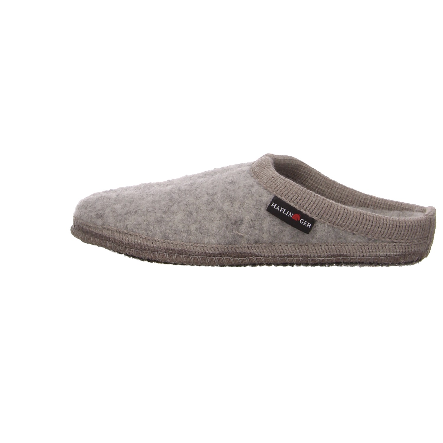 Haflinger Hausschuhe steingrau grau