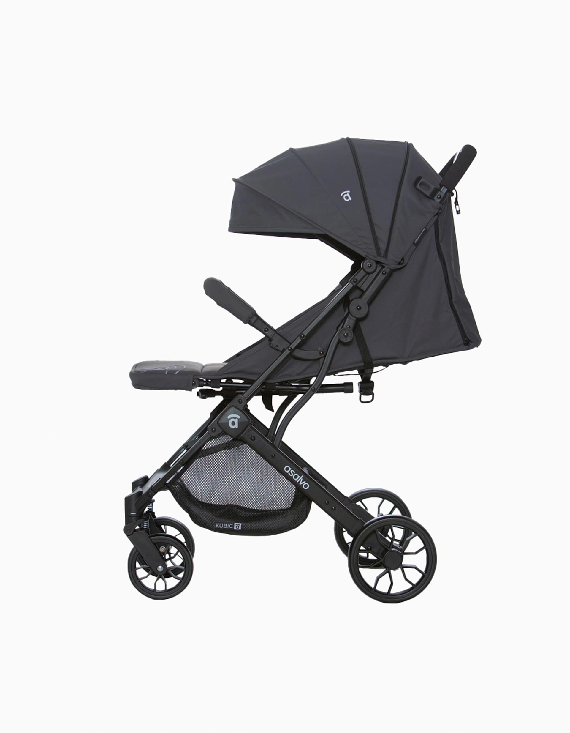 Carrinho De Passeio Asalvo Kubic 2, Gris