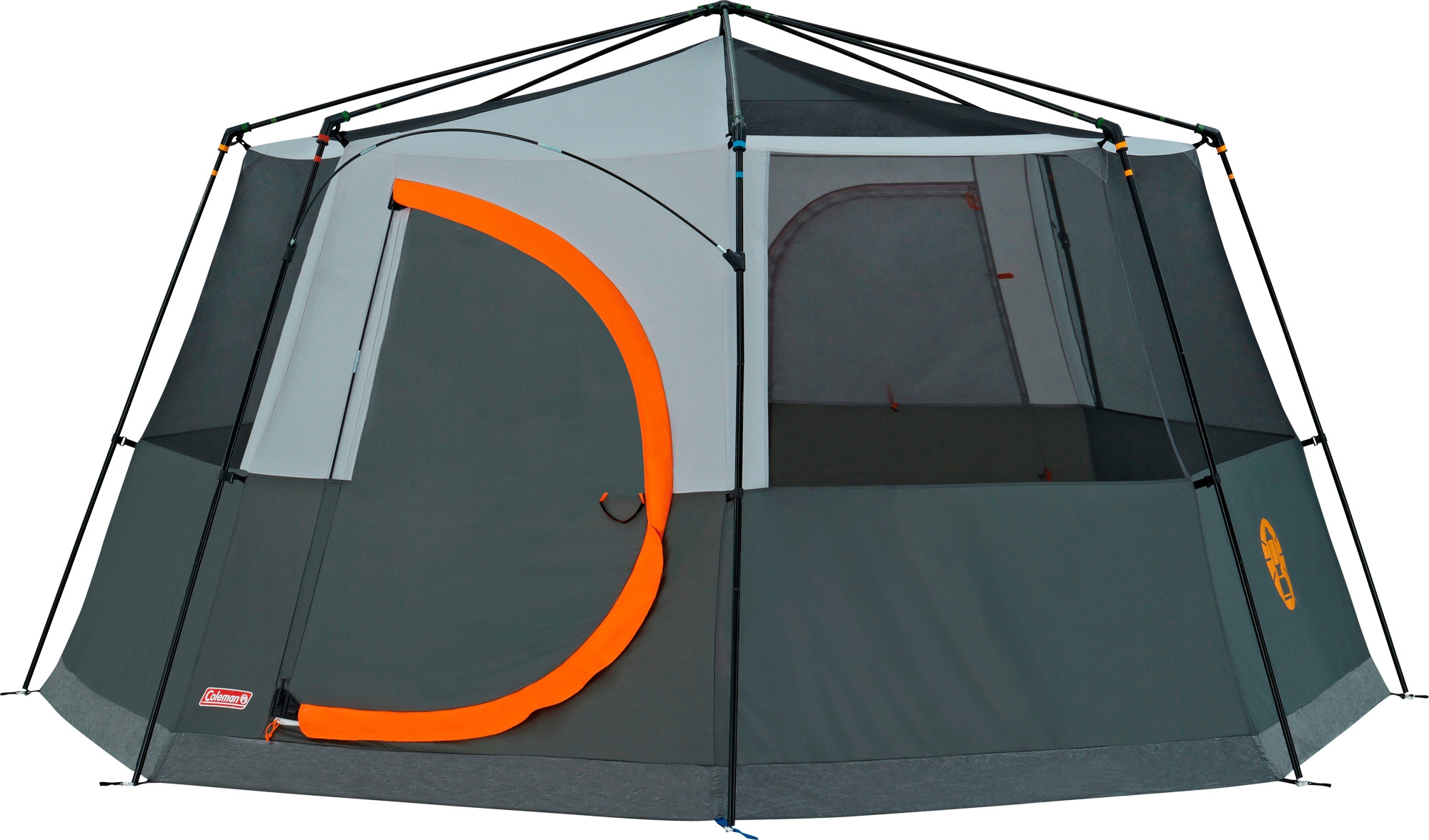 Coleman Octagon Familienzelt für 8 Personen orange