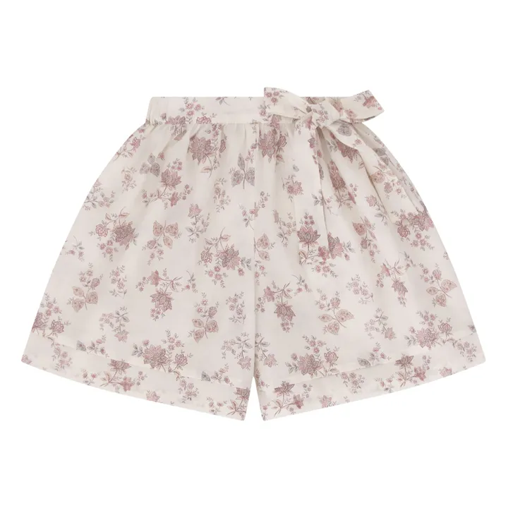 Louisiella Jupe-culotte Poenia Fleurie | Vieux Rose