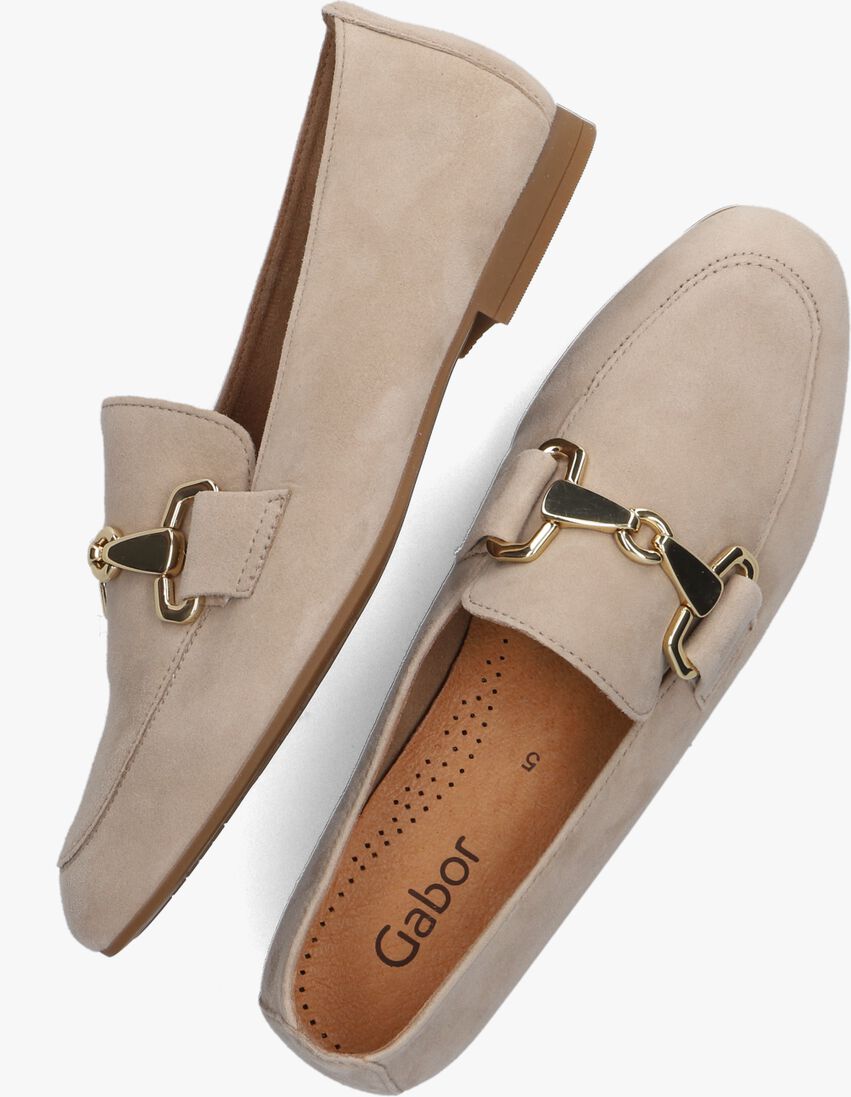 GABOR beige gabor loafers 211
