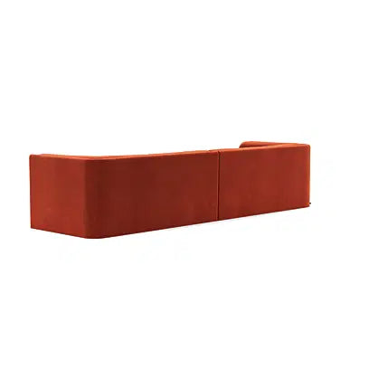 FÃST Bolster 3-zitsbank - Royal / Saffron
