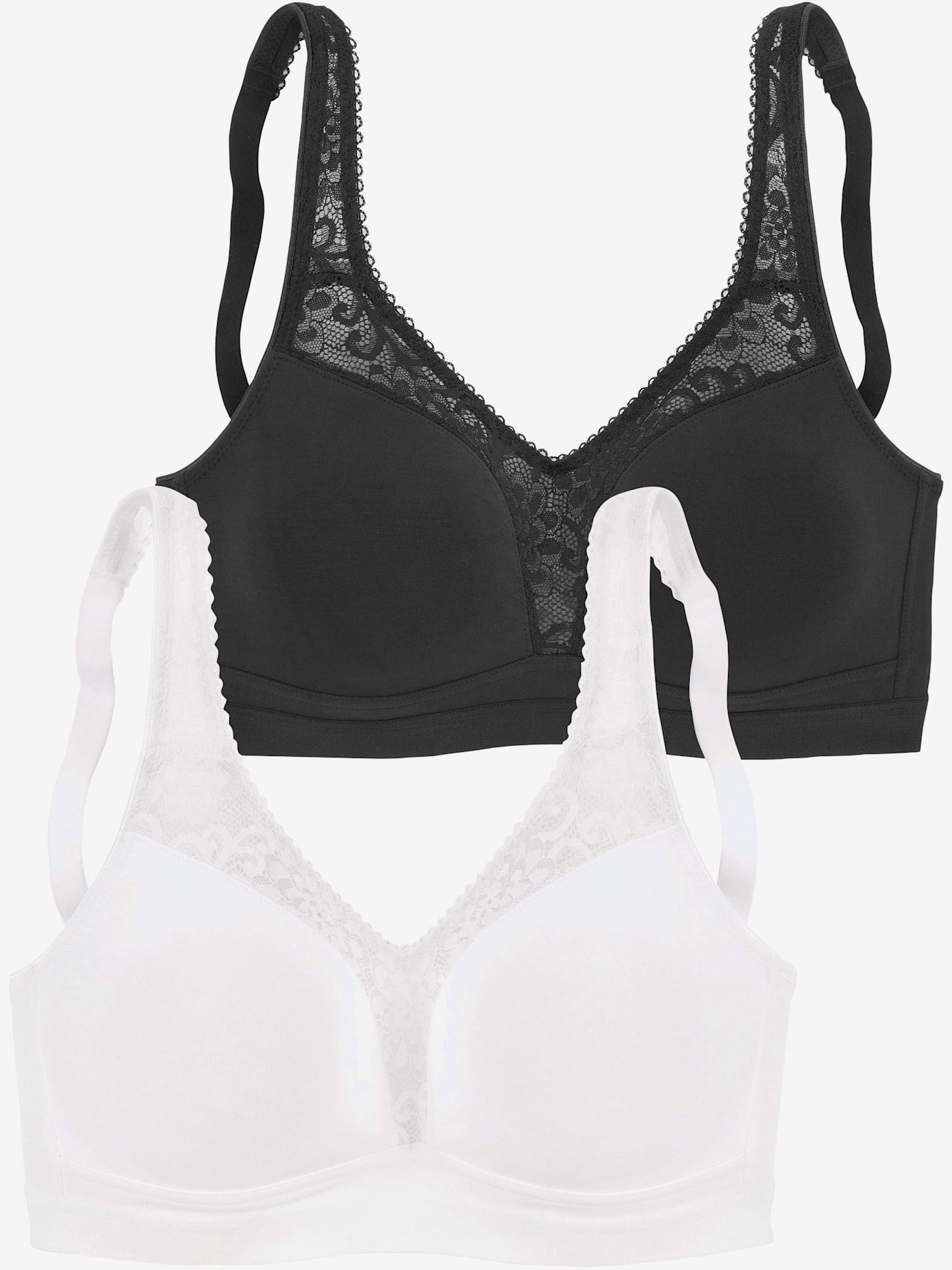 Soutien-gorge large séduisant lot de 2 soutiens-gorge confort féminins