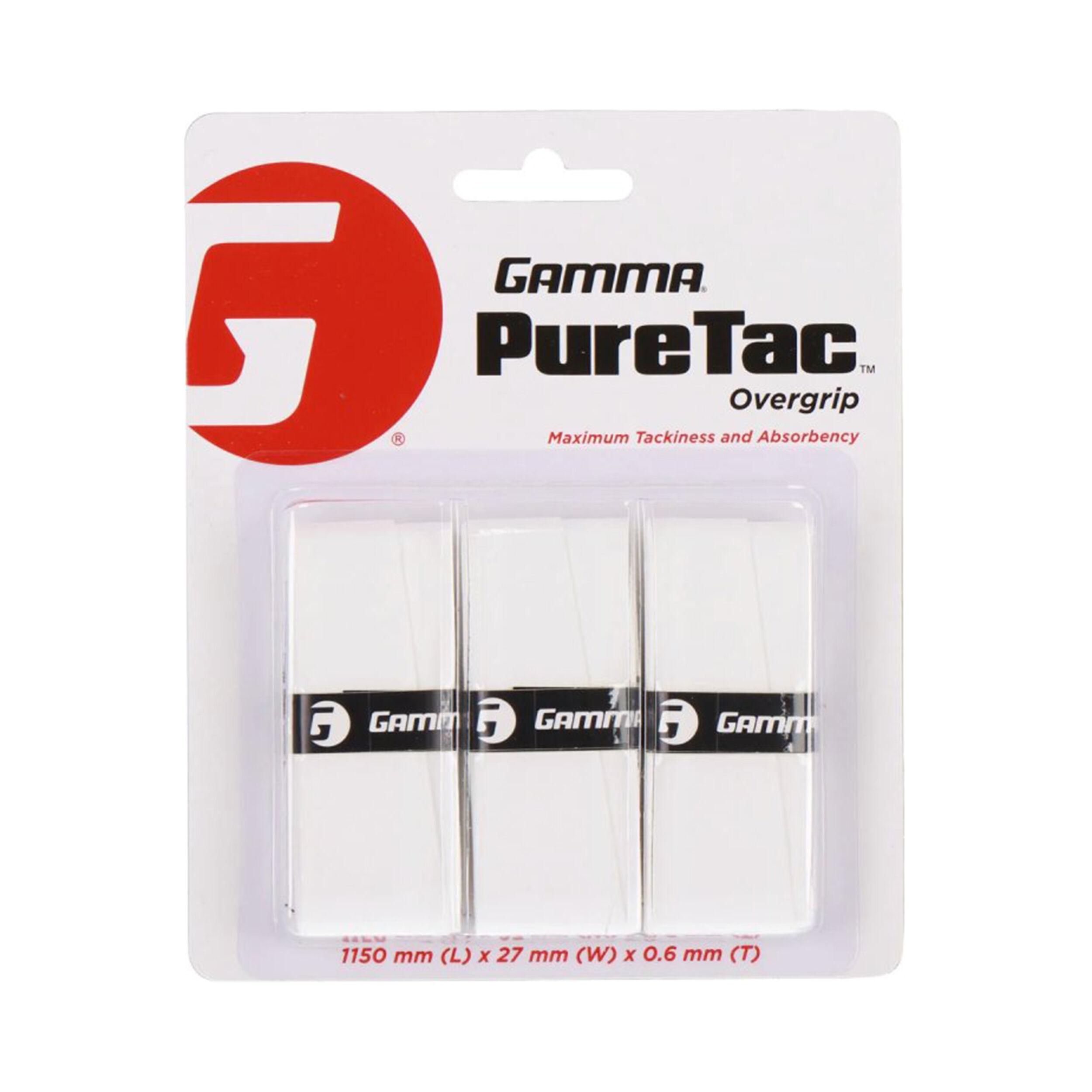 Gamma Pure Tac Pack De 3 - Blanc
