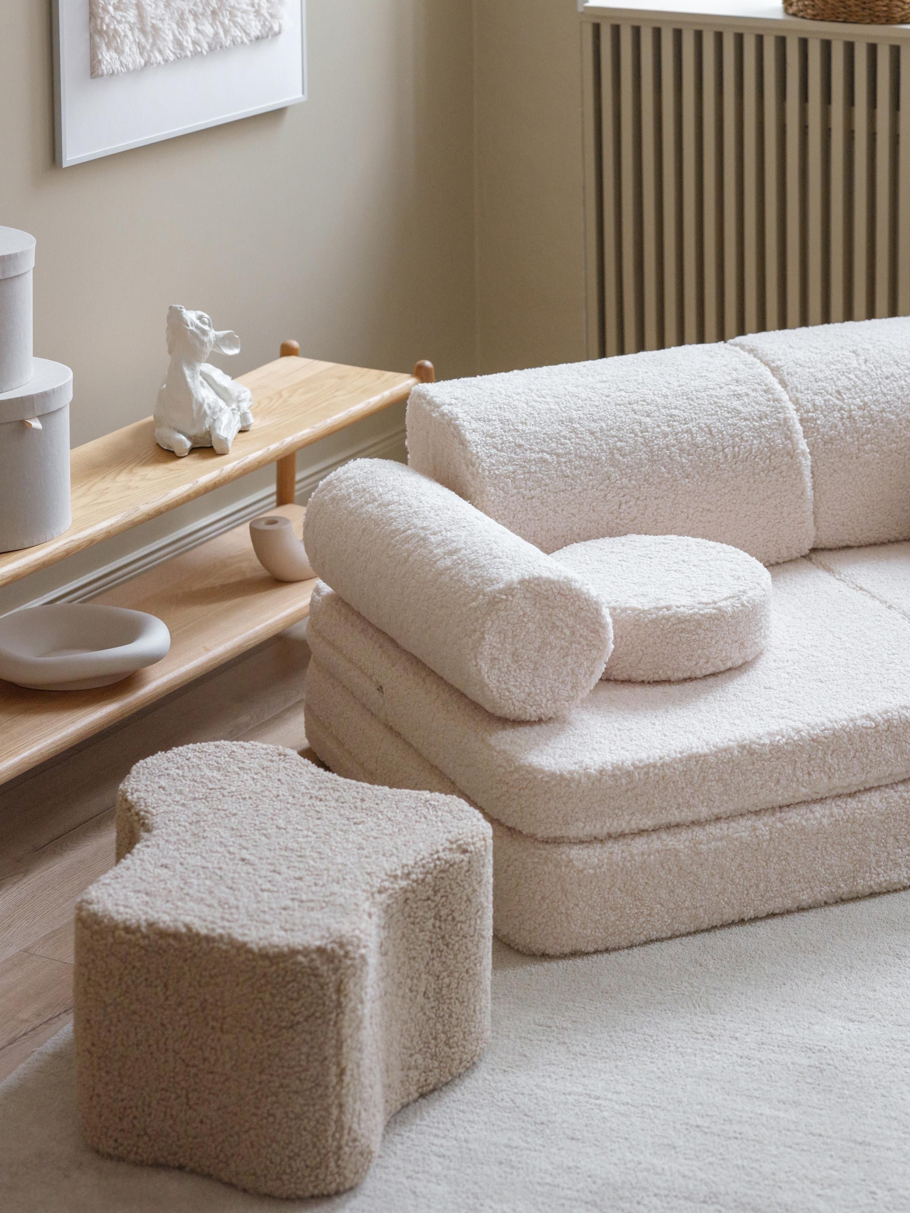 Handgemaakte modulaire teddy speelbank Sugar