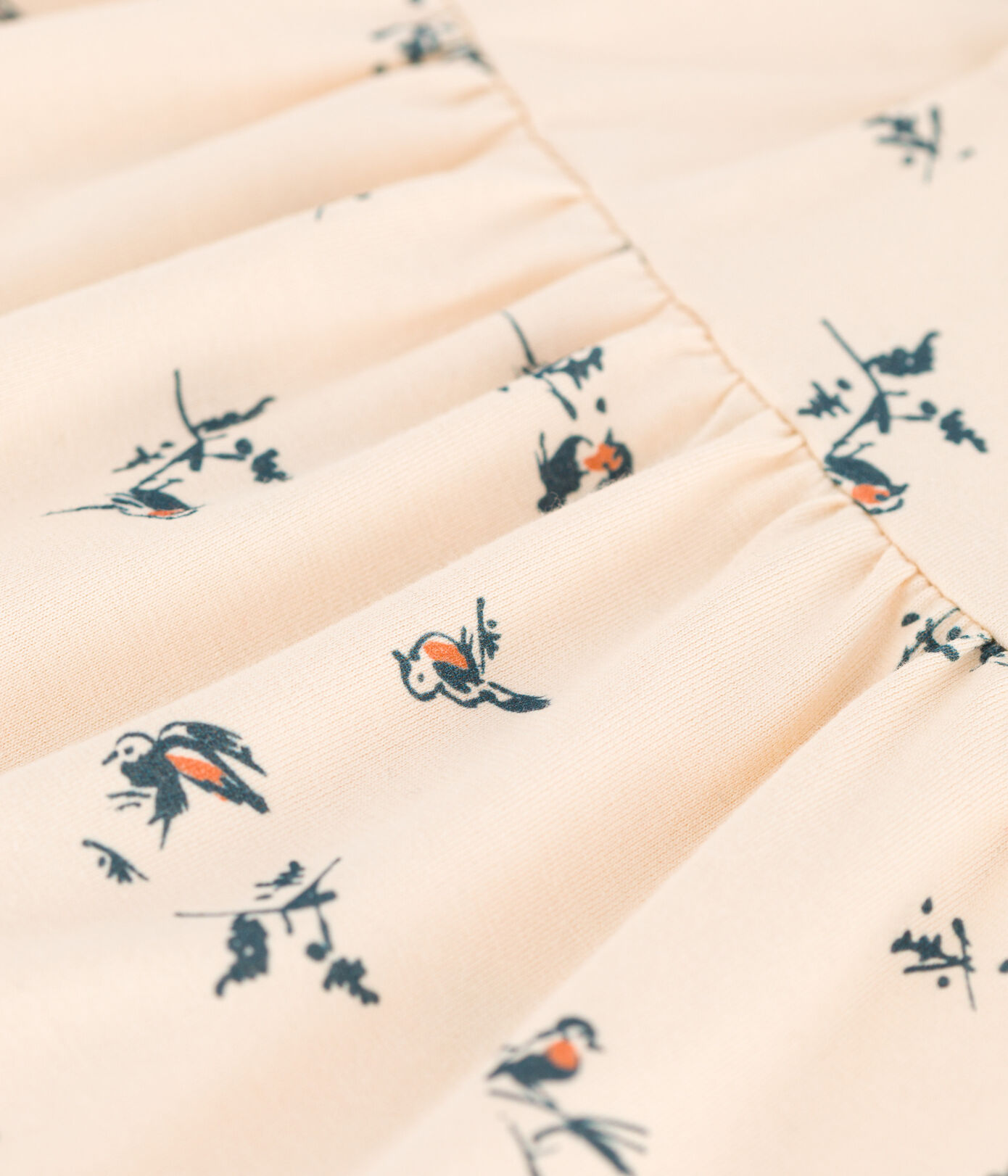 Robe manches longues en jersey bébé