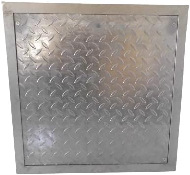 Schachtabdeckung mit Dichtung 60x60 cm verzinkt