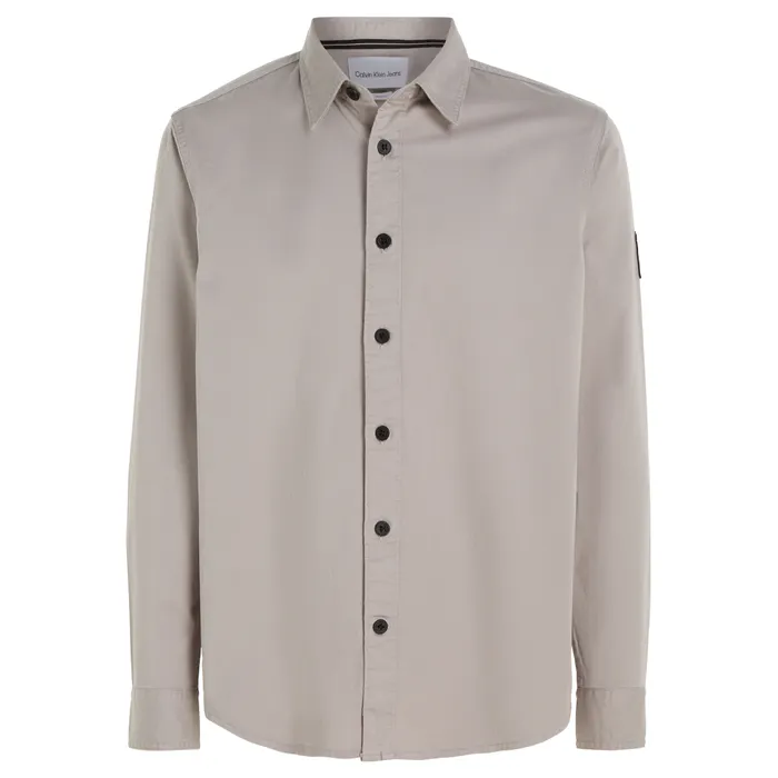 Calvin Klein Monologo Badge Relaxed Overhemd Heren