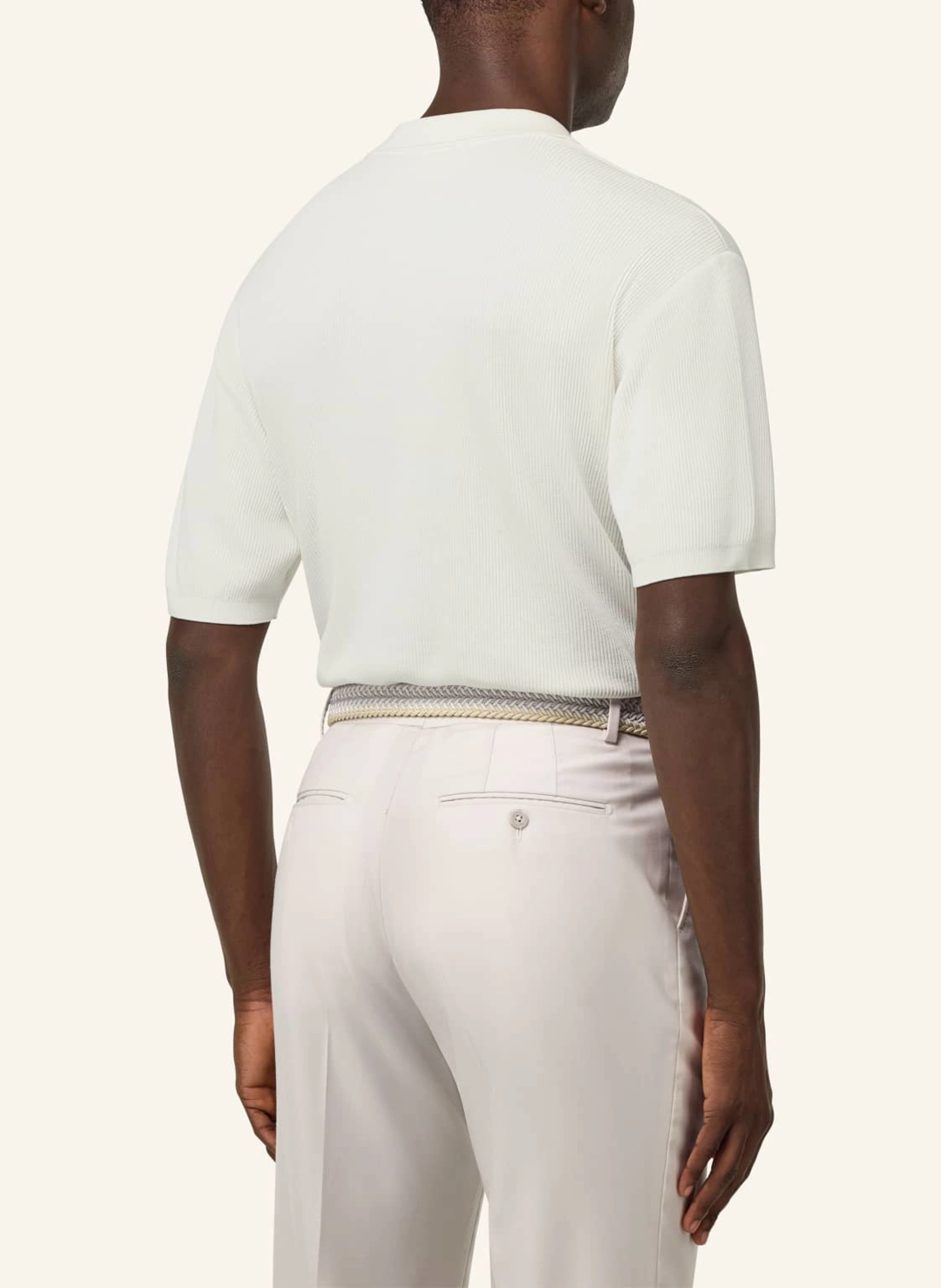 BOGGI MILANO Strick-Poloshirt