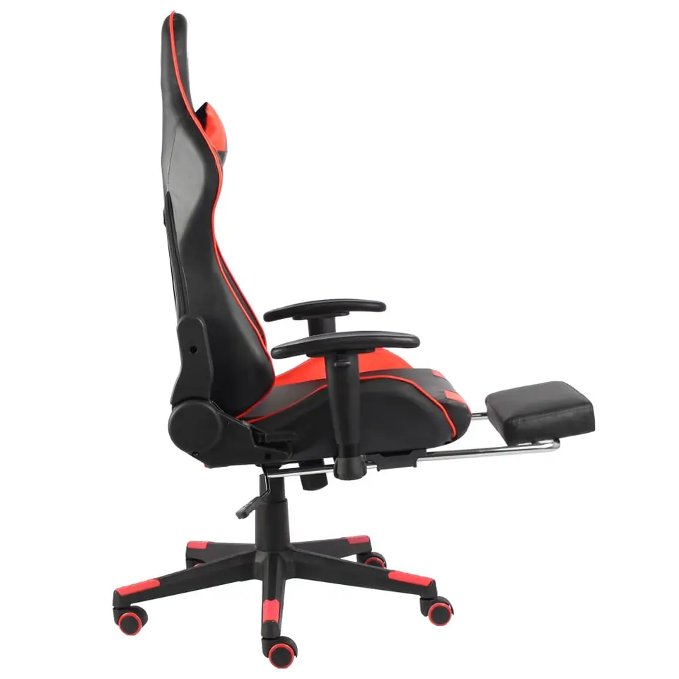 vidaXL - Gamingstoel - Rood - PVC