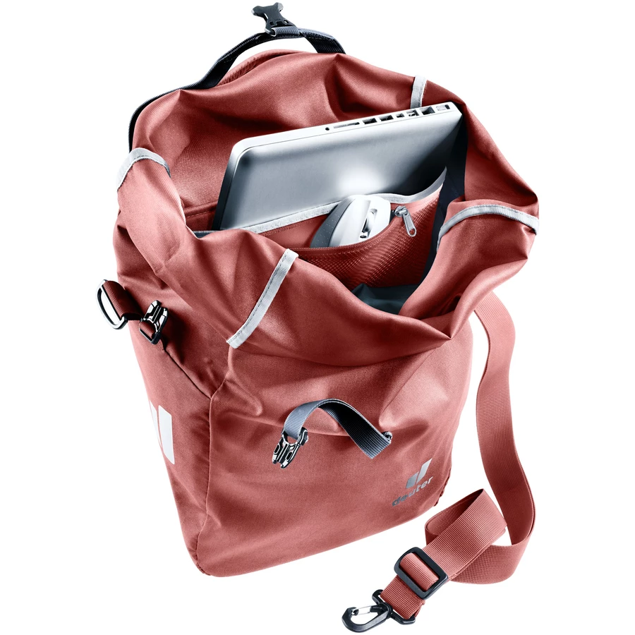 Deuter Valbona 20+5 - Hinterradtasche 40 cm redwood