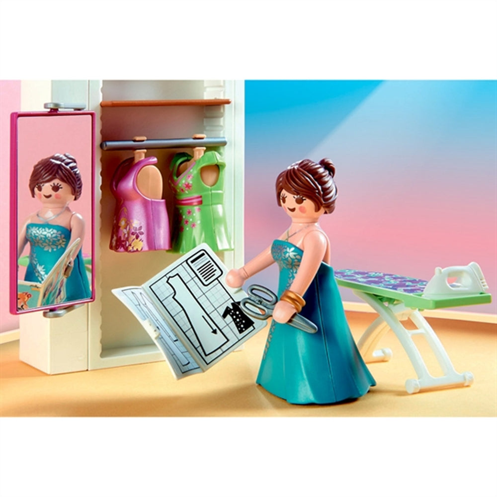 Køb Playmobil® Dollhouse - Soveværelse med Syhjørne | Luksusbaby