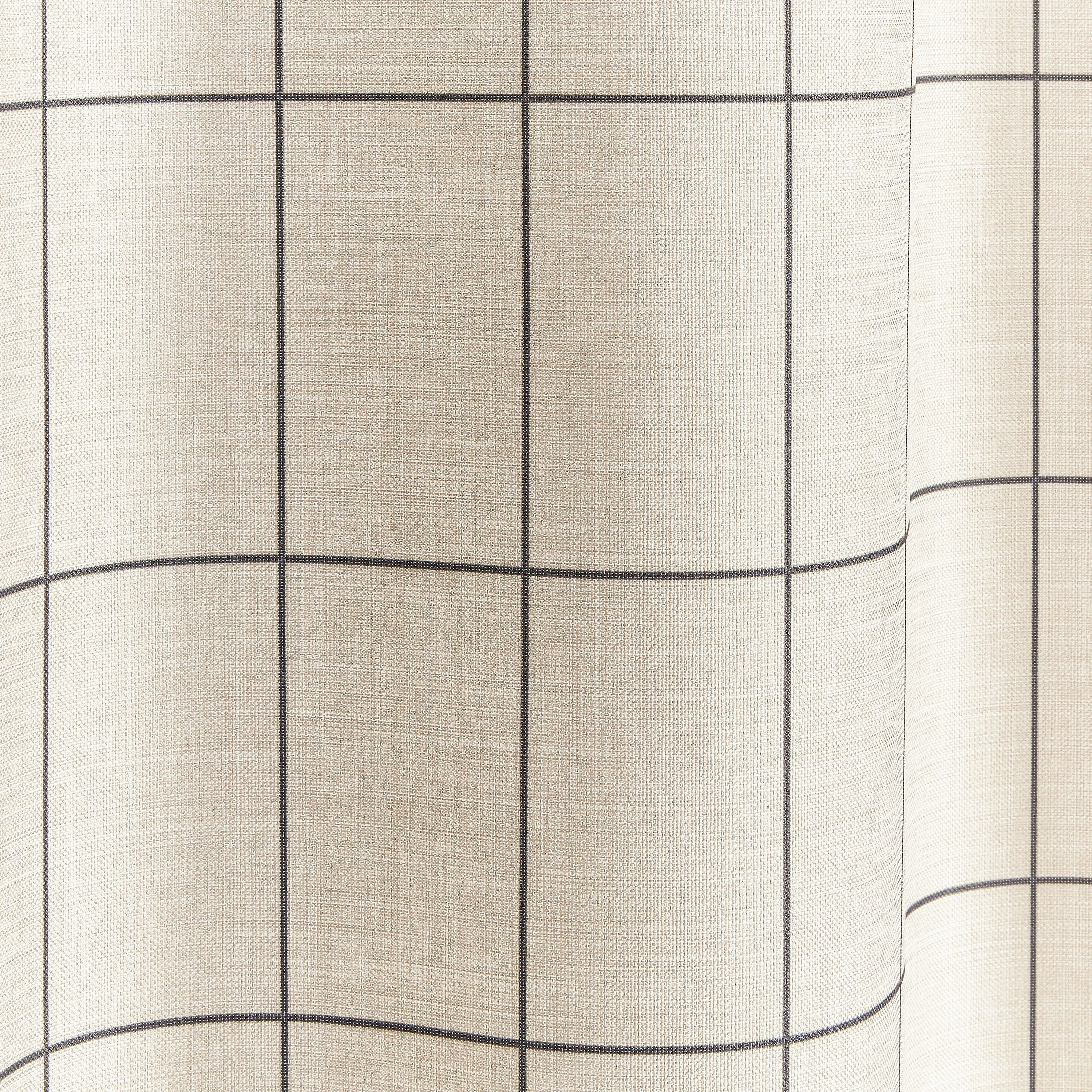 LINO Duschvorhang - Beige / B: 180.0 cm x H: 200.0 cm