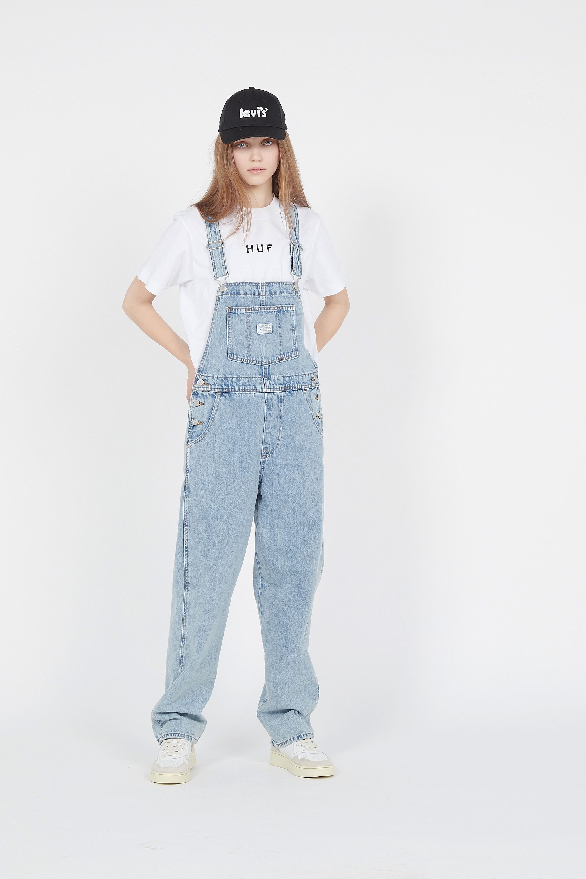 HUF T-SHIRT WO OG LOGO Blanc