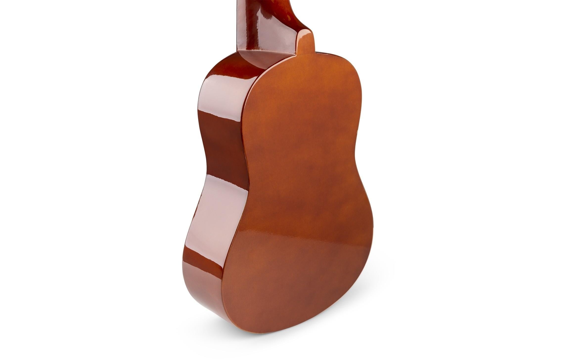 Ukulele »UKEY Set Soprano Dunkel Natur 21 Zoll« Holzart: Linde (China)