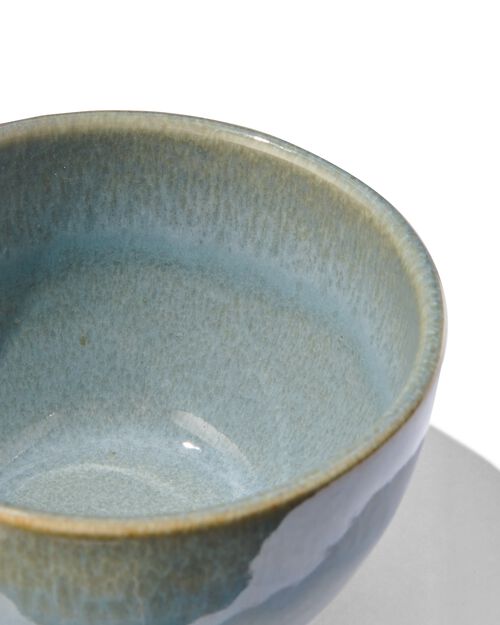bol - 10 cm - Porto - émail réactif - bleu