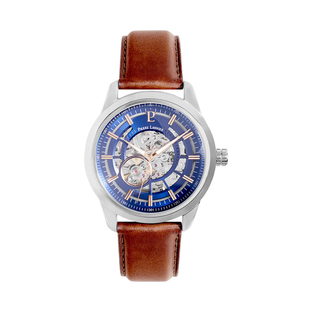 Montre Lannier Collection Automatic Acier Argenté