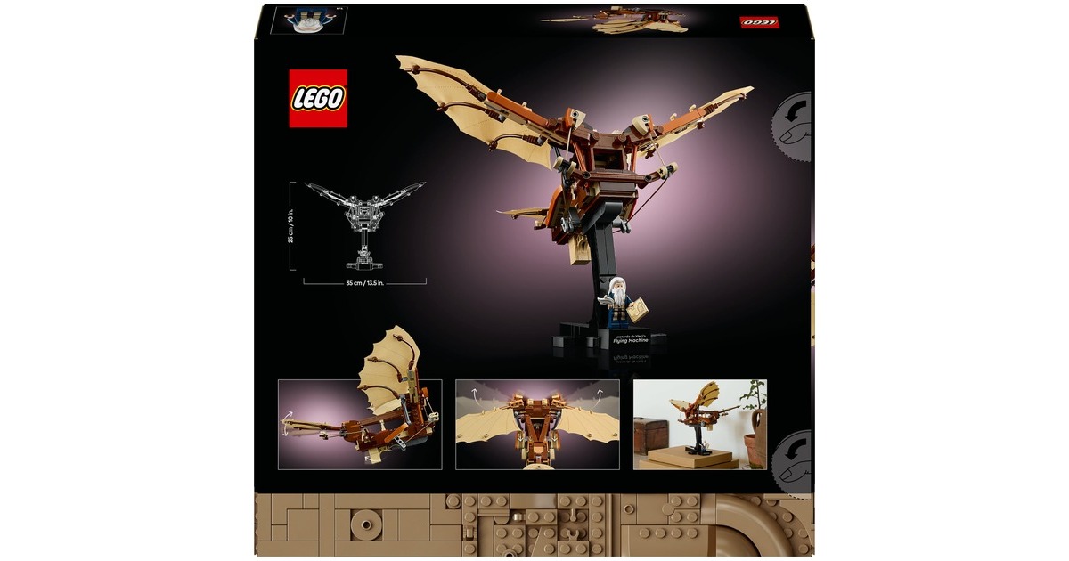 LEGOIcons - De vliegmachine van Leonardo da Vinci Constructiespeelgoed  (10363)