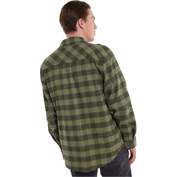 Chemise BURTON MEN'S FAVORITE LONG SLEEVE FLANNEL FOREST MOSS BUFFALO PLAID