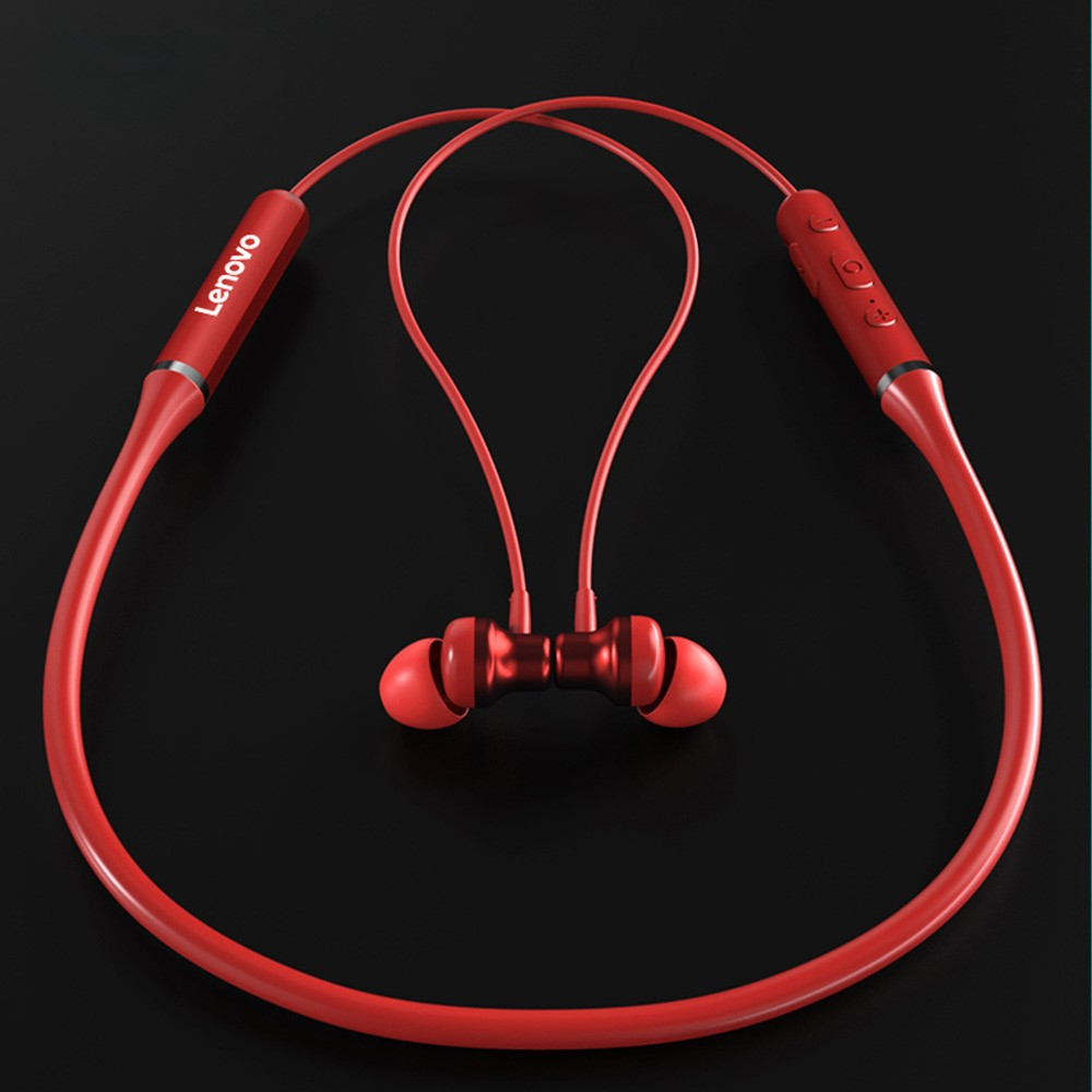 thinkplus Live Pods XE05 Stereo In-Ear Bluetooth 5.0 Sport Kopfhörer mit Nackenbügel   Mikrofon (IPX5) - Schwarz