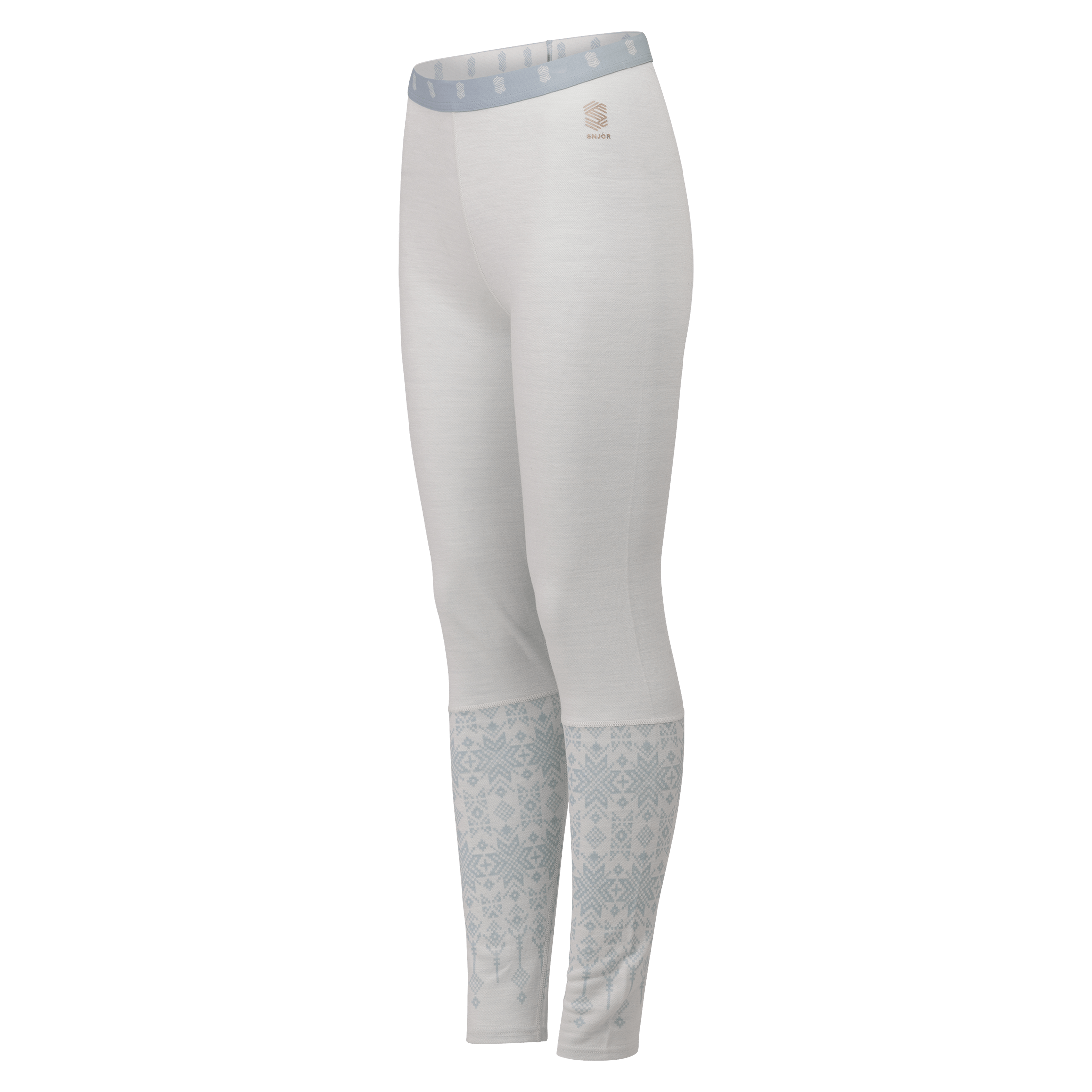 Snjór Jostefonni jacquard longs - Dame - Ull og ullsett