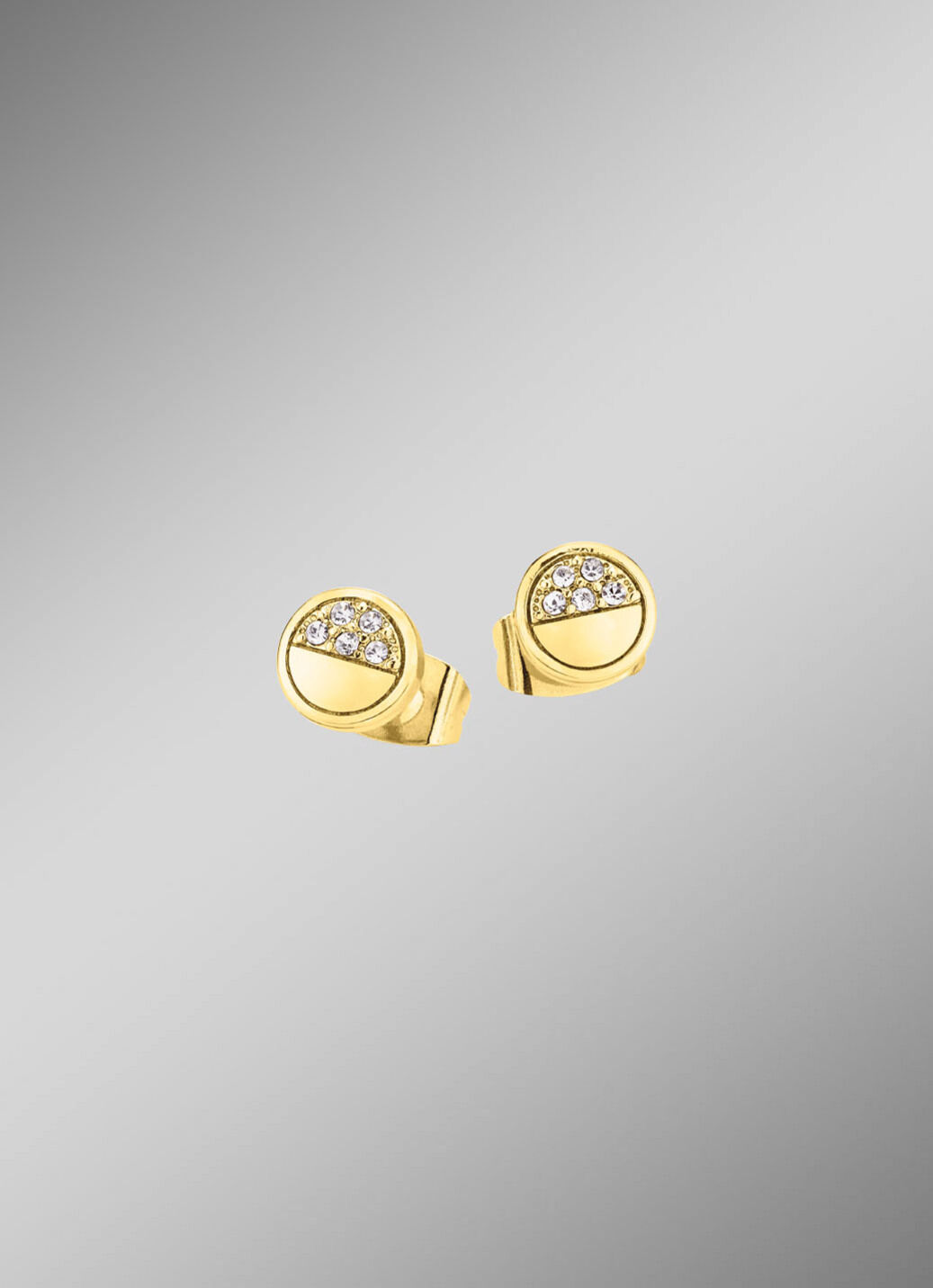 Goldfarbenes Damenuhrset 3-tlg.