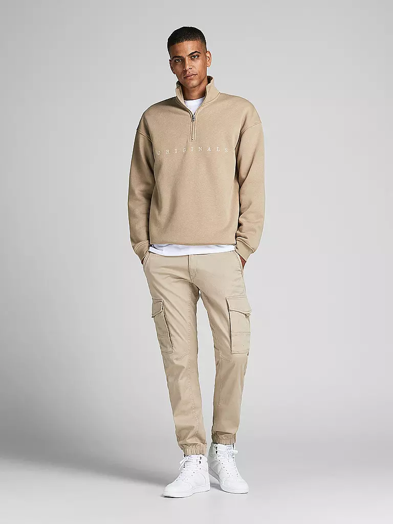 JACK & JONES Cargohose JPSTPAUL  beige