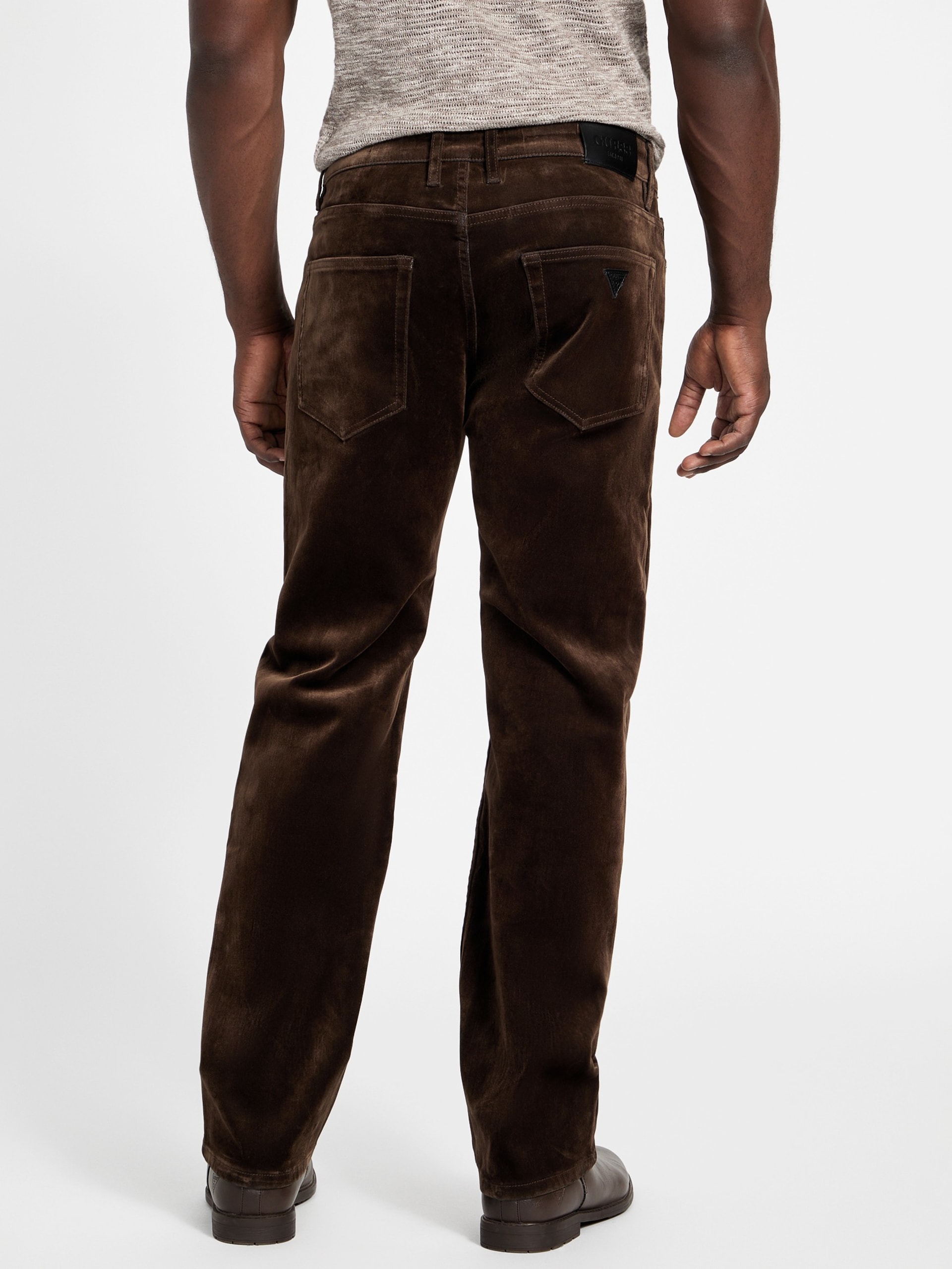 Calça jeans reta Mason de corte regular