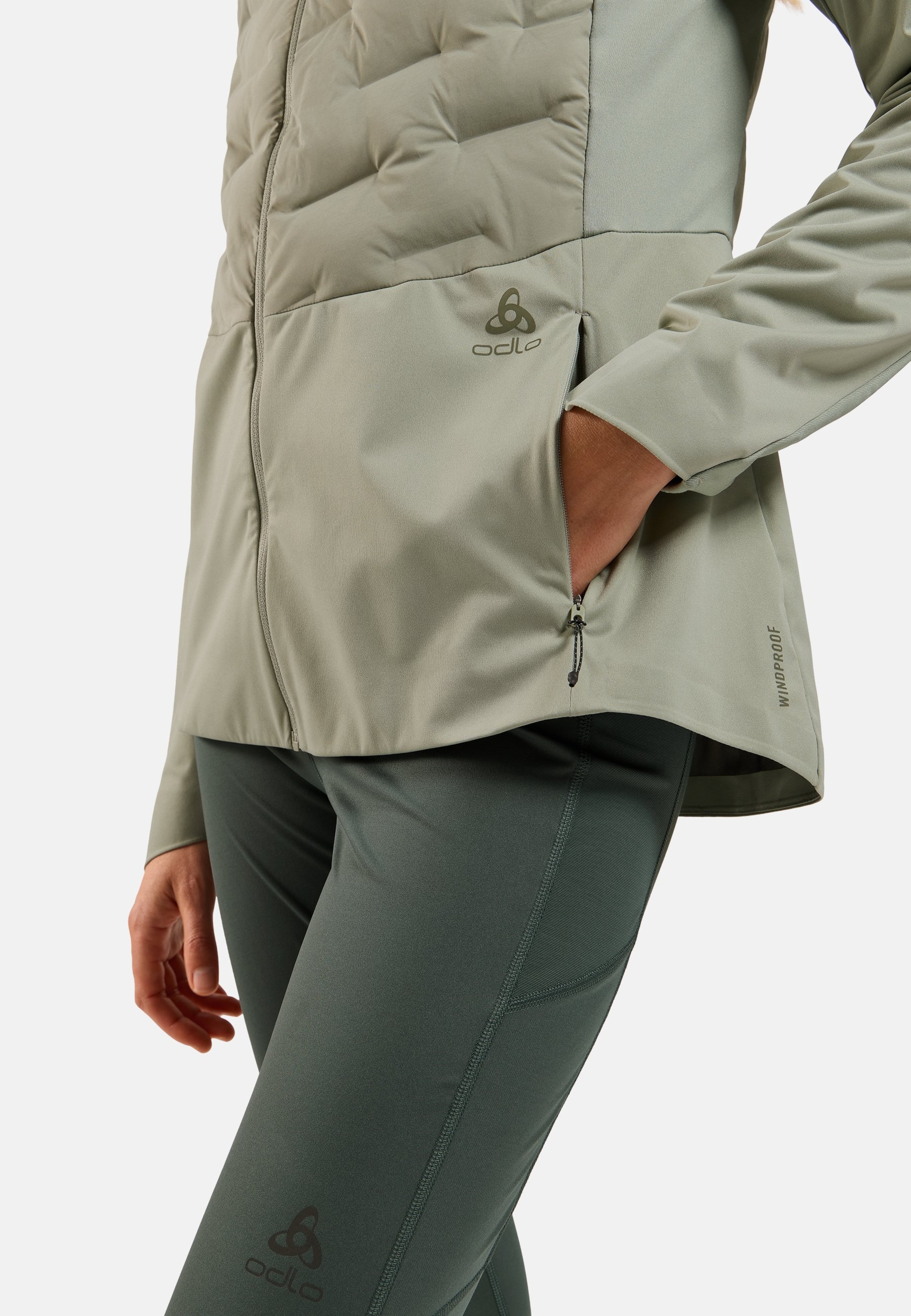Zeroweight Insulator Laufjacke in shadow