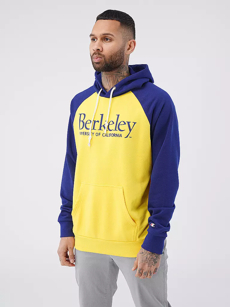 CHAMPION Kapuzensweater - Hoodie  gelb