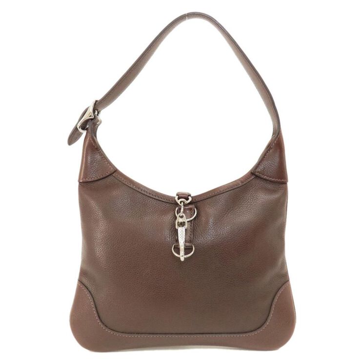 Hermès Vintage Hermès Shoulder Bag Brown