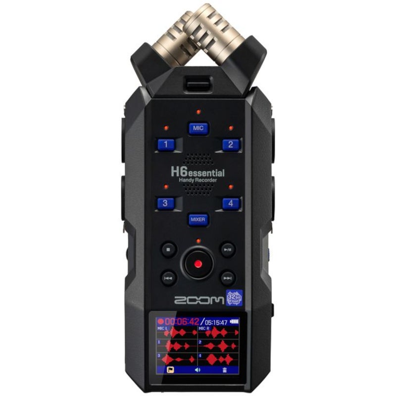 Zoom H6Essential handheld recorder met 32-bit float