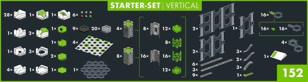 Ravensburger Spiel GraviTrax PRO Starter-Set Vertical