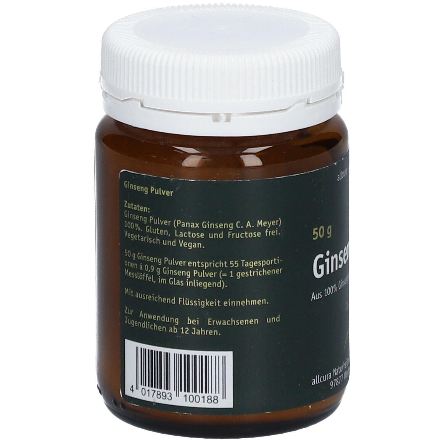 allcura Ginseng Pulver