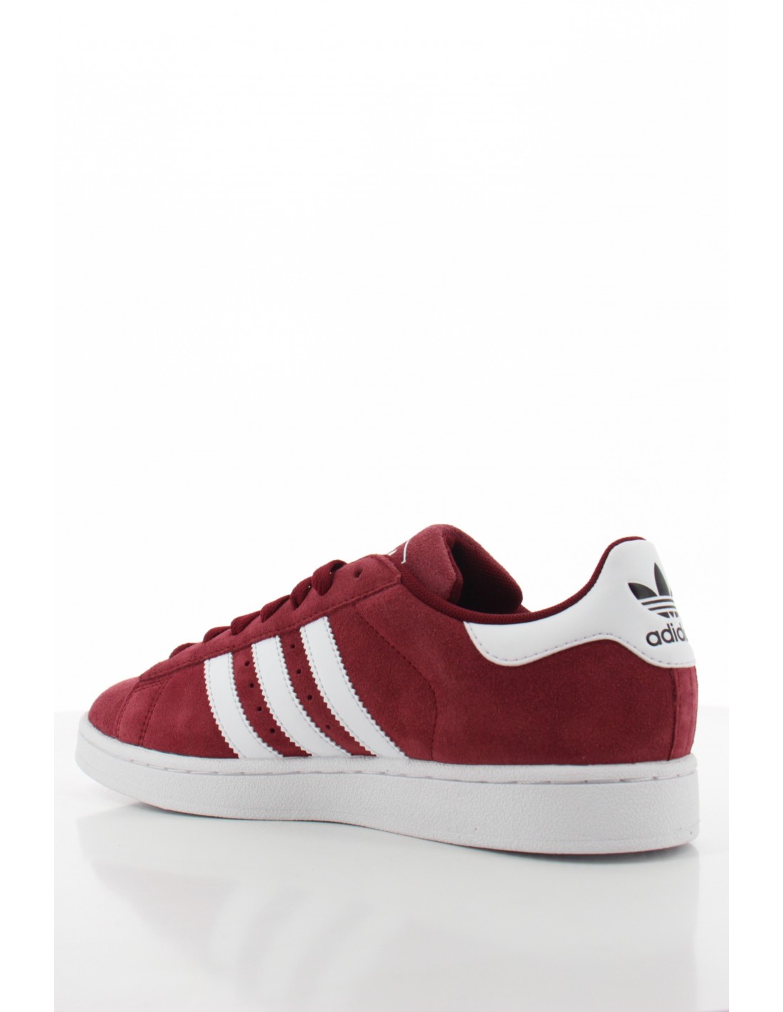 adidas Sneakers Homme Campus 2 Bordeaux Daim